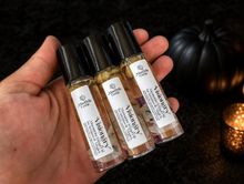 Load image into Gallery viewer, VISIONARY Jasmine essential oil roll on with Rainbow Moonstone crystals