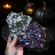 Load image into Gallery viewer, Lepidolite and Green Mica Slabs