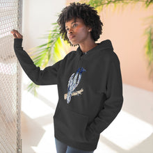 Load image into Gallery viewer, Crystal Raven Hoodie — A Messenger Between Worlds