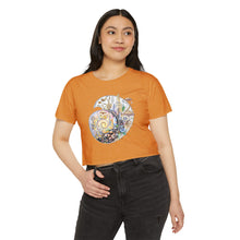 Load image into Gallery viewer, Ammonite Festival Crop Top — Spiral of Becoming