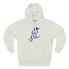 Load image into Gallery viewer, Crystal Raven Hoodie — A Messenger Between Worlds