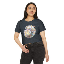 Load image into Gallery viewer, Ammonite Festival Crop Top — Spiral of Becoming