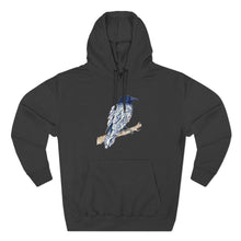 Load image into Gallery viewer, Crystal Raven Hoodie — A Messenger Between Worlds