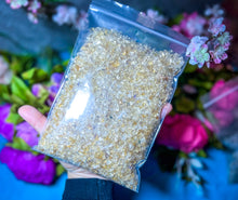Load image into Gallery viewer, Bulk Crystal Chips, 1 Lb, Rose Quartz, Amethyst, Smoky Quartz, Carnelian, Labradorite, Citrine, Rainbow Moonstone, Black Tourmaline Chips