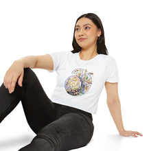 Load image into Gallery viewer, Ammonite Festival Crop Top — Spiral of Becoming
