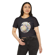 Load image into Gallery viewer, Ammonite Festival Crop Top — Spiral of Becoming