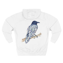 Load image into Gallery viewer, Crystal Raven Hoodie — Whisperwing Back Print