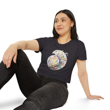 Load image into Gallery viewer, Ammonite Festival Crop Top — Spiral of Becoming