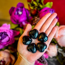 Load image into Gallery viewer, 3cm Black Obsidian Crystal Hearts for Valentines Day Gifts