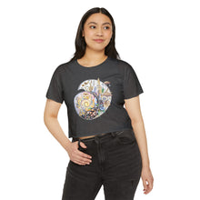 Load image into Gallery viewer, Ammonite Festival Crop Top — Spiral of Becoming