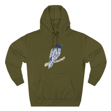 Load image into Gallery viewer, Crystal Raven Hoodie — A Messenger Between Worlds