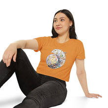 Load image into Gallery viewer, Ammonite Festival Crop Top — Spiral of Becoming