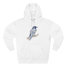 Load image into Gallery viewer, Crystal Raven Hoodie — A Messenger Between Worlds