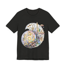 Load image into Gallery viewer, Ammonite Fossil Tee — Mythos & Alchemi - Unisex Jersey Short Sleeve T-shirt