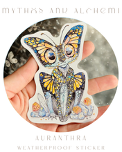 Load image into Gallery viewer, Auranthra - Fairycore Butterfly Art Print – Whimsical Fantasy Illustration Wall Decor
