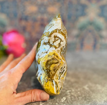 Load image into Gallery viewer, Beautiful Ocean Jasper Crystal Flame