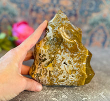 Load image into Gallery viewer, Beautiful Ocean Jasper Crystal Flame