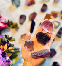 Load image into Gallery viewer, CANDY Fluorite Shapes, Polished Fluorite Freeforms, Fluorescent Crystals