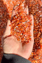 Load image into Gallery viewer, Bulk Crystal Chips, 1 Lb, Rose Quartz, Amethyst, Smoky Quartz, Carnelian, Labradorite, Citrine, Rainbow Moonstone, Black Tourmaline Chips