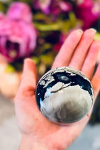 Load image into Gallery viewer, Volcano Agate Crystal Spheres, UV Fluorescent Crystal Balls