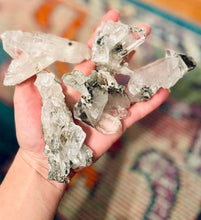 Load image into Gallery viewer, High Quality Quartz Clusters from Brazil, Many with Chlorite Inclusions
