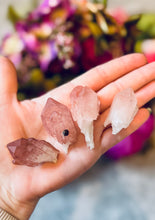 Load image into Gallery viewer, Scepter Quartz From India, New Find! with Pink Hematite