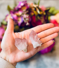 Load image into Gallery viewer, Scepter Quartz From India, New Find! with Pink Hematite