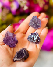 Load image into Gallery viewer, Xinjiang Purple Fluorite, Rare Stepped Fluorite