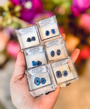 Load image into Gallery viewer, Raw Azurite Geode Pairs