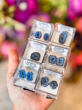 Load image into Gallery viewer, Raw Azurite Geode Pairs
