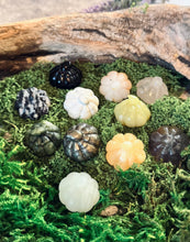 Load image into Gallery viewer, Cute Crystal Pumpkins, Halloween Decor, Fall Tabletop Decor