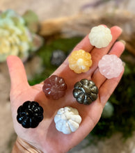 Load image into Gallery viewer, Cute Crystal Pumpkins, Halloween Decor, Fall Tabletop Decor