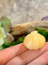 Load image into Gallery viewer, Cute Orange Calcite Crystal Pumpkins, Halloween Decor, Fall Tabletop Decor