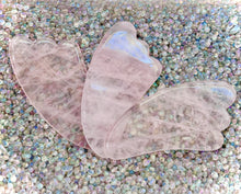 Load image into Gallery viewer, Rose Quartz Gua Sha Tool