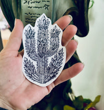 Load image into Gallery viewer, Crystal Cactus Sticker – 4" Mystical Desert Crystal Vinyl Decal