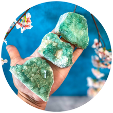 Load image into Gallery viewer, Green Cubic Fluorite Mineral Specimen, Fluorescent Minerals