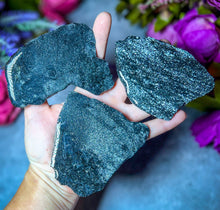 Load image into Gallery viewer, Specular Hematite Slabs, Specularite Shimmers and Sparkles!