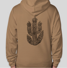 Load image into Gallery viewer, ✨PREORDER✨ Crystal Cactus Graphic Zip Up Hoodie – Multiple Color Options
