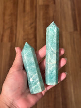 Load image into Gallery viewer, Amazonite Crystal Towers, Amazonstone Crystal Towers
