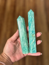 Load image into Gallery viewer, Amazonite Crystal Towers, Amazonstone Crystal Towers