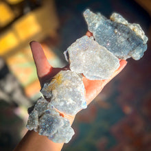 Load image into Gallery viewer, Aura Sphalerite Raw Crystals