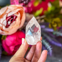 Load image into Gallery viewer, Clear Quartz Faceted Flames