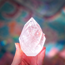 Load image into Gallery viewer, Clear Quartz Faceted Flames