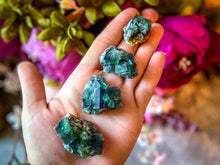 Load image into Gallery viewer, Naughty Gnome Pocket Fluorite Clusters, Diana Maria Mine, Daylight Fluorescent Fluorite