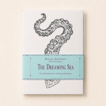 Load image into Gallery viewer, The Dreaming Sea : Collectible Art Coloring Pack : Ocean Coloring Pages : Adult Coloring