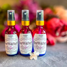 Load image into Gallery viewer, 🌹Beewitchery Enchanted Rose Witch Hazel Toner with Rose Quartz