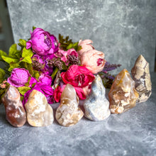 Load image into Gallery viewer, Flower Agate Crystal Flames