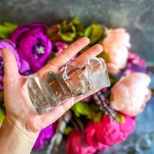 Load image into Gallery viewer, Chlorite Included Clear Quartz Towers