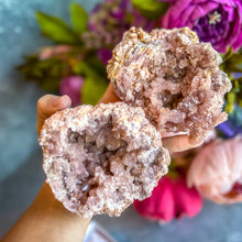 Load image into Gallery viewer, Large Raw Pink Amethyst Geodes from El Choique Mine Argentina