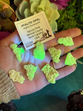 Load image into Gallery viewer, Hyalite Opal from Spruce Pine NC, Fluorescent Minerals